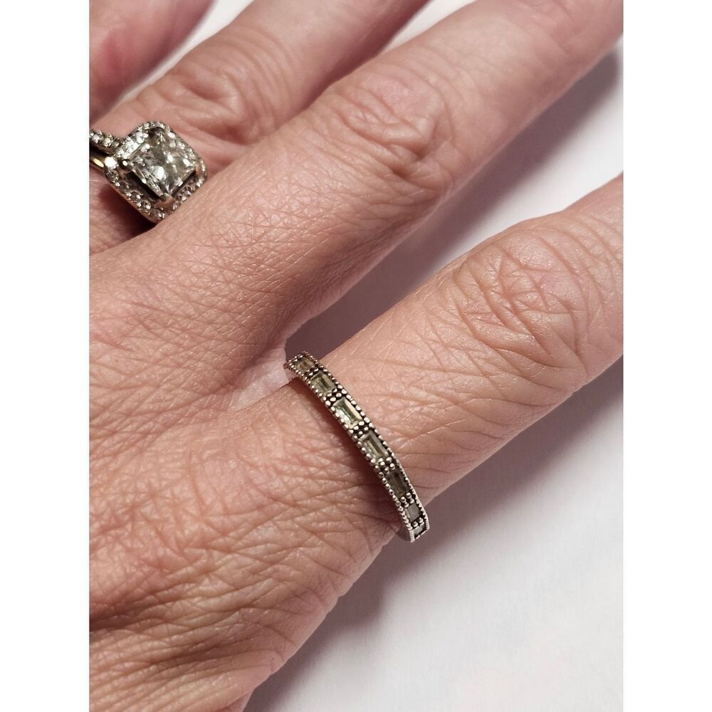 Sterling Silver Band Ring Size 8